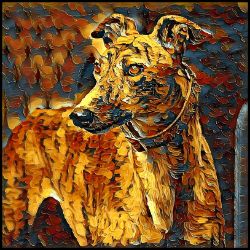 Picture of Greyhound-Painterly Mug