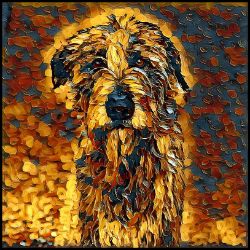 Picture of Irish Wolfhound-Painterly Mug