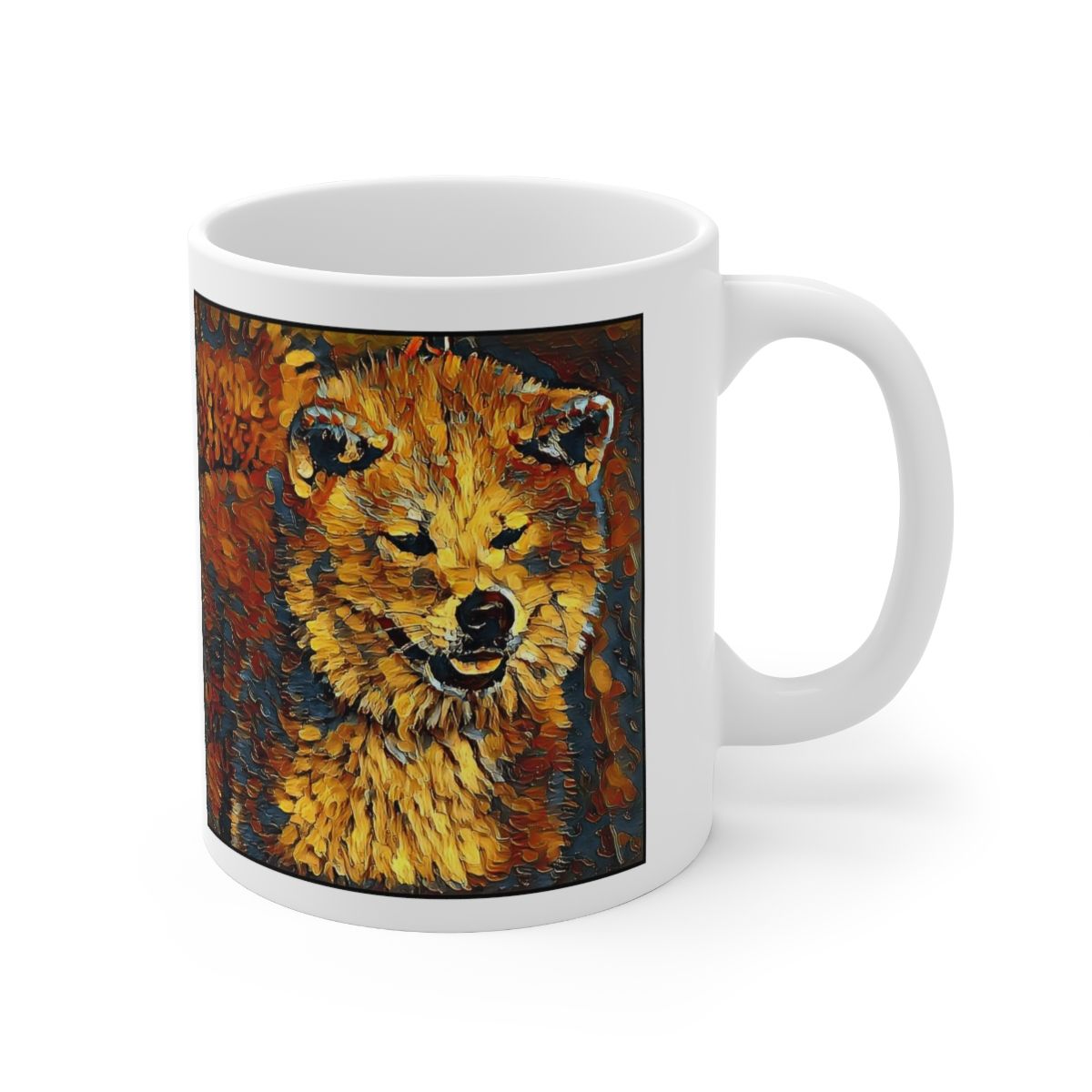 Picture of Japanese Akita Inu-Painterly Mug