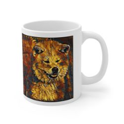 Picture of Japanese Akita Inu-Painterly Mug