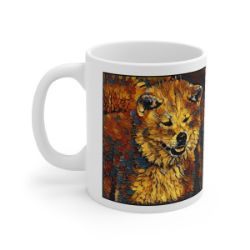 Picture of Japanese Akita Inu-Painterly Mug