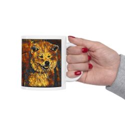 Picture of Japanese Akita Inu-Painterly Mug