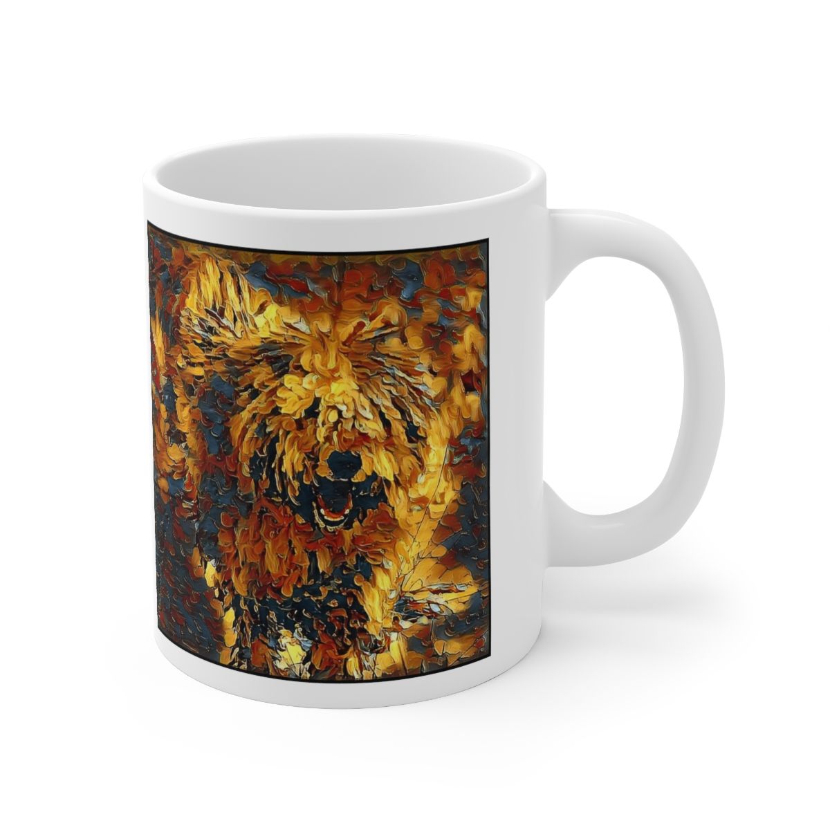 Picture of Komondor-Painterly Mug