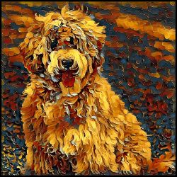 Picture of Labradoodle-Painterly Mug