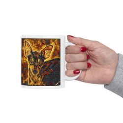 Picture of Miniature Pinscher-Painterly Mug