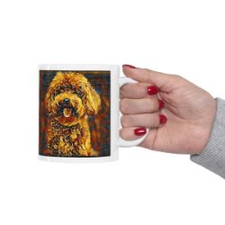 Picture of Miniature Poodle-Painterly Mug