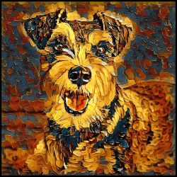 Picture of Miniature Schnauzer-Painterly Mug