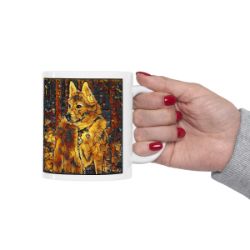 Picture of Norwegian Buhund-Painterly Mug