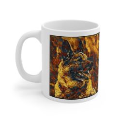 Picture of Norwegian Elkhound-Painterly Mug