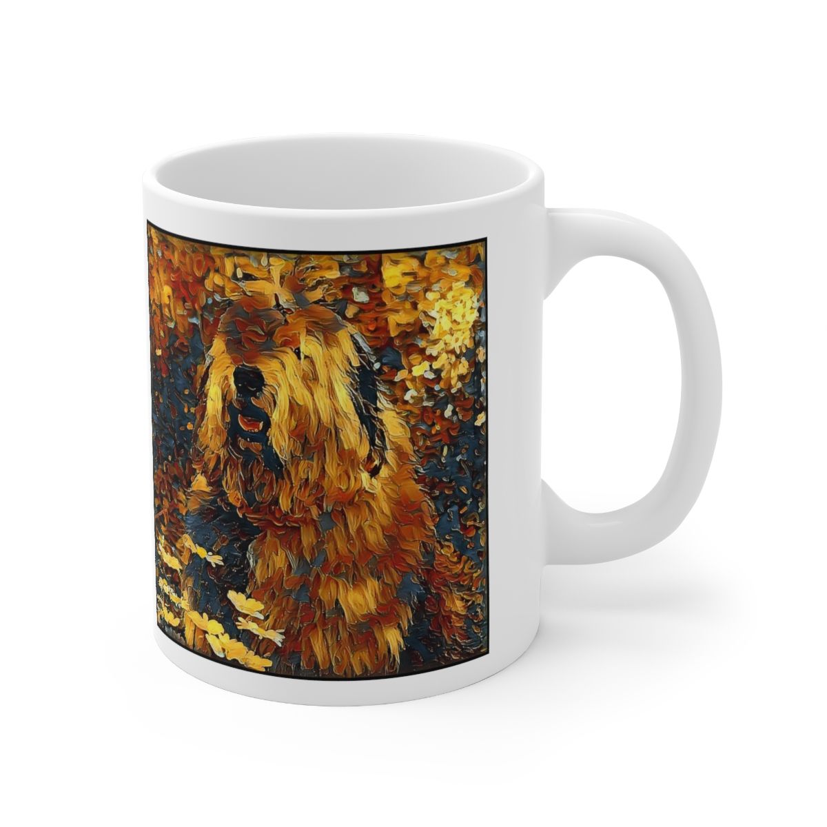 Picture of Old English Sheepdog-Painterly Mug