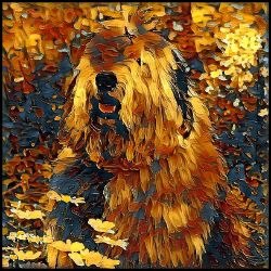 Picture of Old English Sheepdog-Painterly Mug