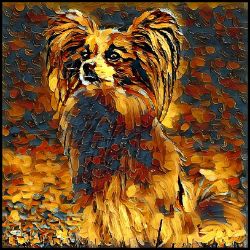 Picture of Papillon-Painterly Mug