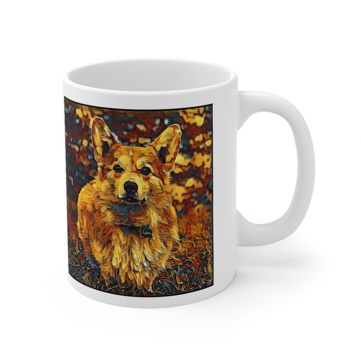 Picture of Pembroke Welsh Corgi-Painterly Mug