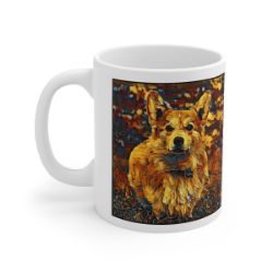 Picture of Pembroke Welsh Corgi-Painterly Mug