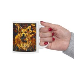 Picture of Pembroke Welsh Corgi-Painterly Mug