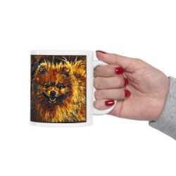 Picture of Pomeranian-Painterly Mug