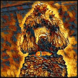 Picture of Poodle Standard-Painterly Mug