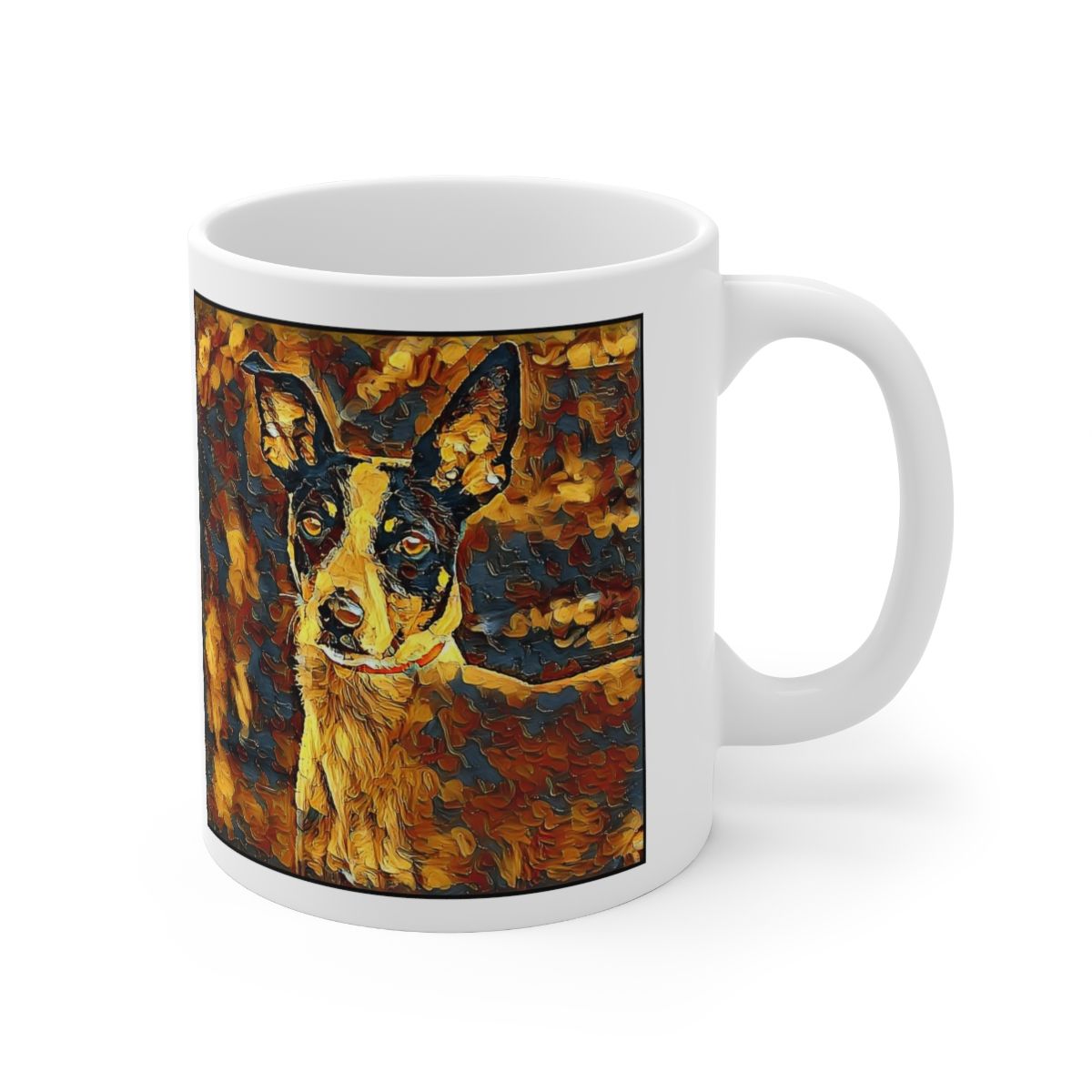 Picture of Rat Terrier-Painterly Mug