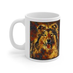 Picture of Rough Collie-Painterly Mug