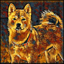 Picture of Shiba Inu-Painterly Mug