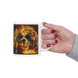Picture of Shih Tzu-Painterly Mug