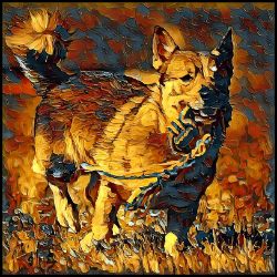 Picture of Swedish Vallhund-Painterly Mug