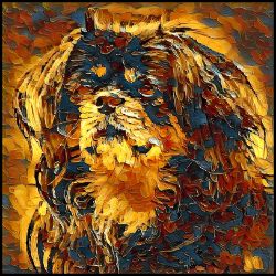 Picture of Tibetan Spaniel-Painterly Mug