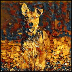 Picture of Welsh Terrier-Painterly Mug