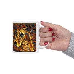 Picture of Whippet-Painterly Mug