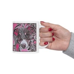 Picture of Appenzeller Sennenhund-Comic Pink Mug