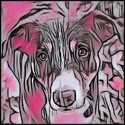 Picture of Appenzeller Sennenhund-Comic Pink Mug