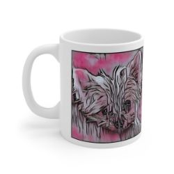 Picture of Australian Terrier-Comic Pink Mug
