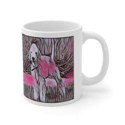 Picture of Bedlington Terrier-Comic Pink Mug