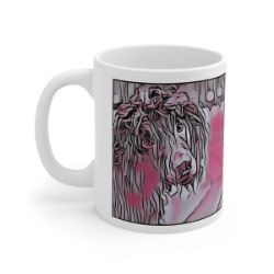 Picture of Boykin Spaniel-Comic Pink Mug