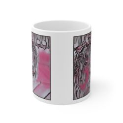 Picture of Boykin Spaniel-Comic Pink Mug