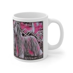 Picture of Briard-Comic Pink Mug