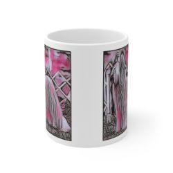Picture of Briard-Comic Pink Mug