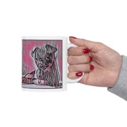 Picture of Brussels Griffon-Comic Pink Mug