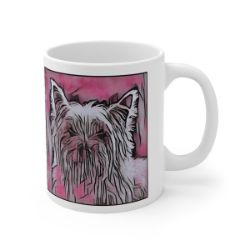 Picture of Cairn Terrier-Comic Pink Mug