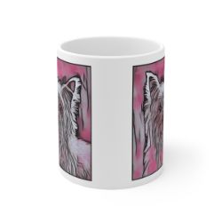Picture of Cairn Terrier-Comic Pink Mug