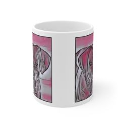 Picture of Cane Corso-Comic Pink Mug