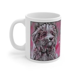 Picture of Cavapoo-Comic Pink Mug