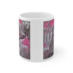 Picture of Chesapeake Retriever-Comic Pink Mug
