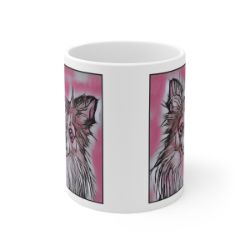 Picture of Chihuahua Long Hair-Comic Pink Mug