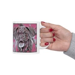 Picture of Dogue de Bordeux-Comic Pink Mug