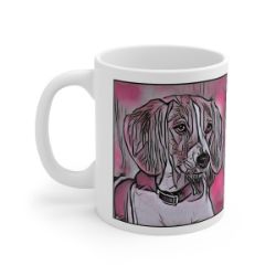 Picture of English Foxhound-Comic Pink Mug