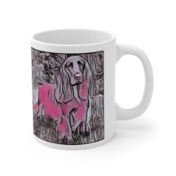 Picture of Field Spaniel-Comic Pink Mug