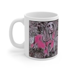 Picture of Field Spaniel-Comic Pink Mug
