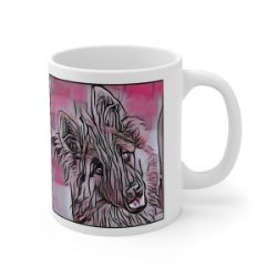 Picture of German Shepherd-Comic Pink Mug