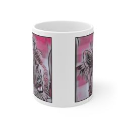 Picture of German Shepherd-Comic Pink Mug